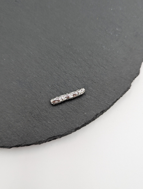 Бусина разделительная мятая