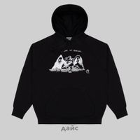  Толстовка мужская Carhartt WIP Hooded Pepe Friends Sweatshirt артикул:I033934_black - купить в магазине Дайс