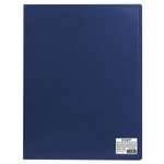 Папка А4 с 30 вкладышами 0,5мм, синяя (STAFF)