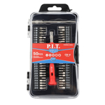 Набор бит для точных работ с рукояткой P.I.T. ADVANCE HSDR04-0050 (50шт, рукоятка, удлинитель, кейс)