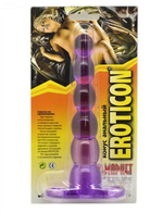 Анальный конус (5 шариков,фиолетовый) 160 мм (Цвет: фиолетовый)