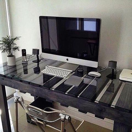 Офисная мебель стилизованная под поддоны ОФ07