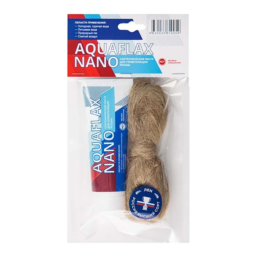 Паста для льна Aquaflax nano тюбик 30гр. + лён 15гр.