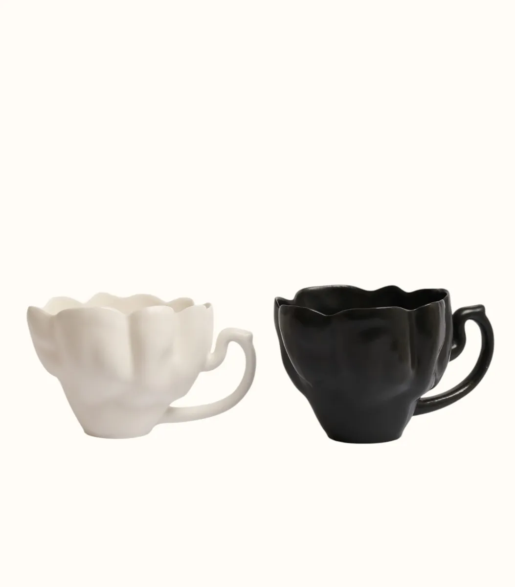Кружка – Райская, белая, 430 мл | Htonic ceramic
