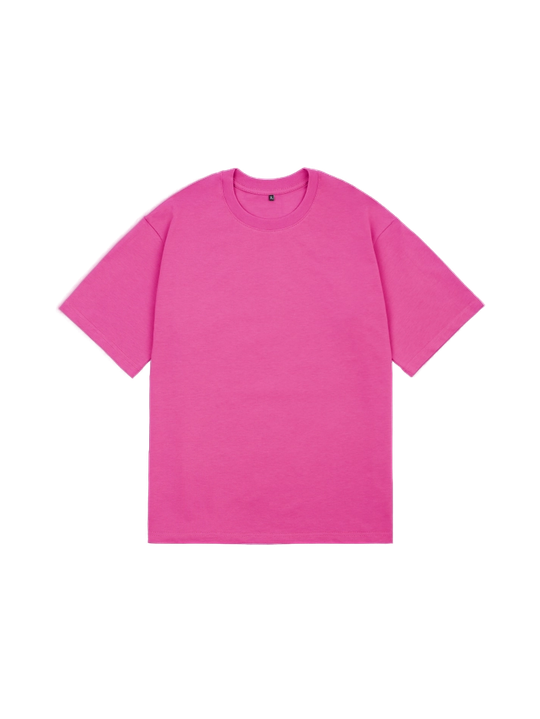 Футболка оверсайз (фуксия) 230 г