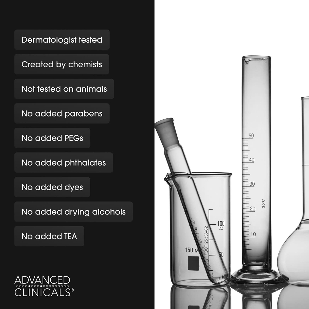 Advanced Clinicals, осветляющий крем с витамином С, улучшенная формула, 454 г (16 унций)