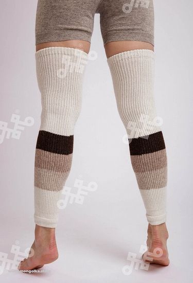 Гетры из монгольской шерсти