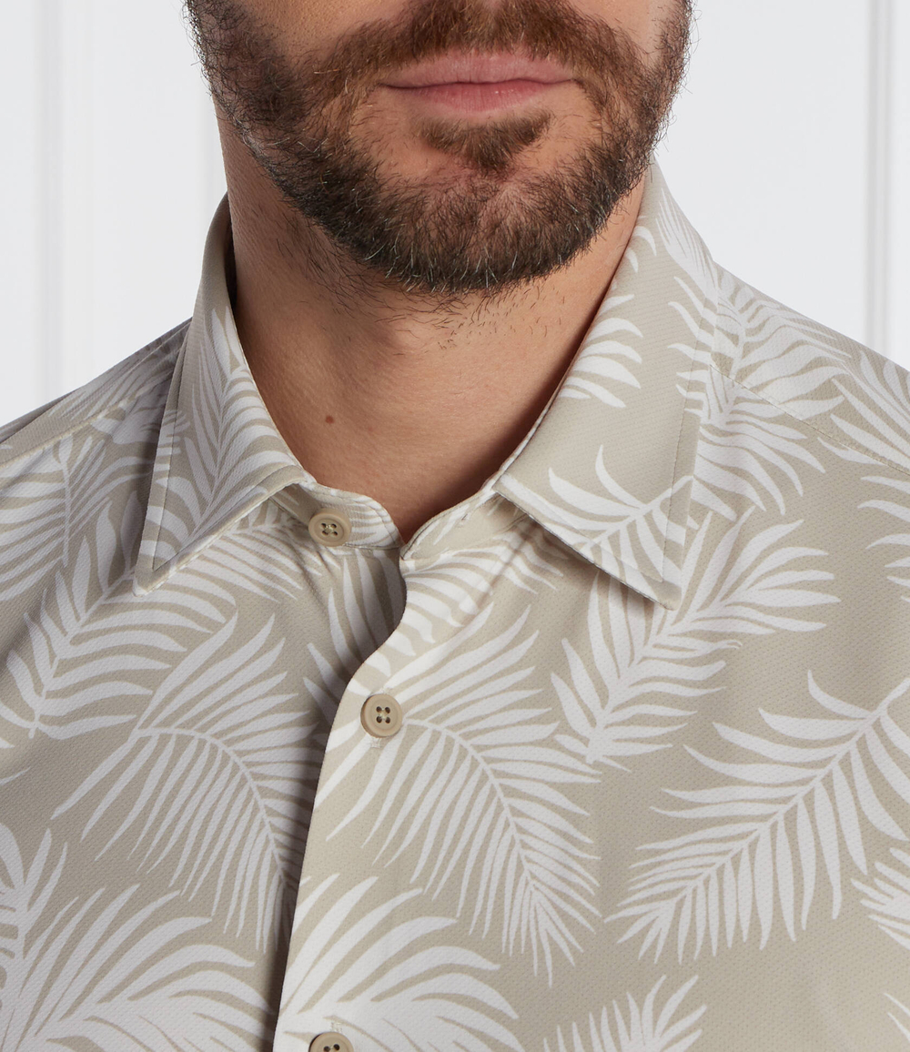 Рубашка P-ROAN-kent-C1-233 BOSS BLACK - бежевый(50513613)