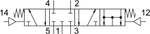 VL-5/4-1/4 Пневмораспределитель