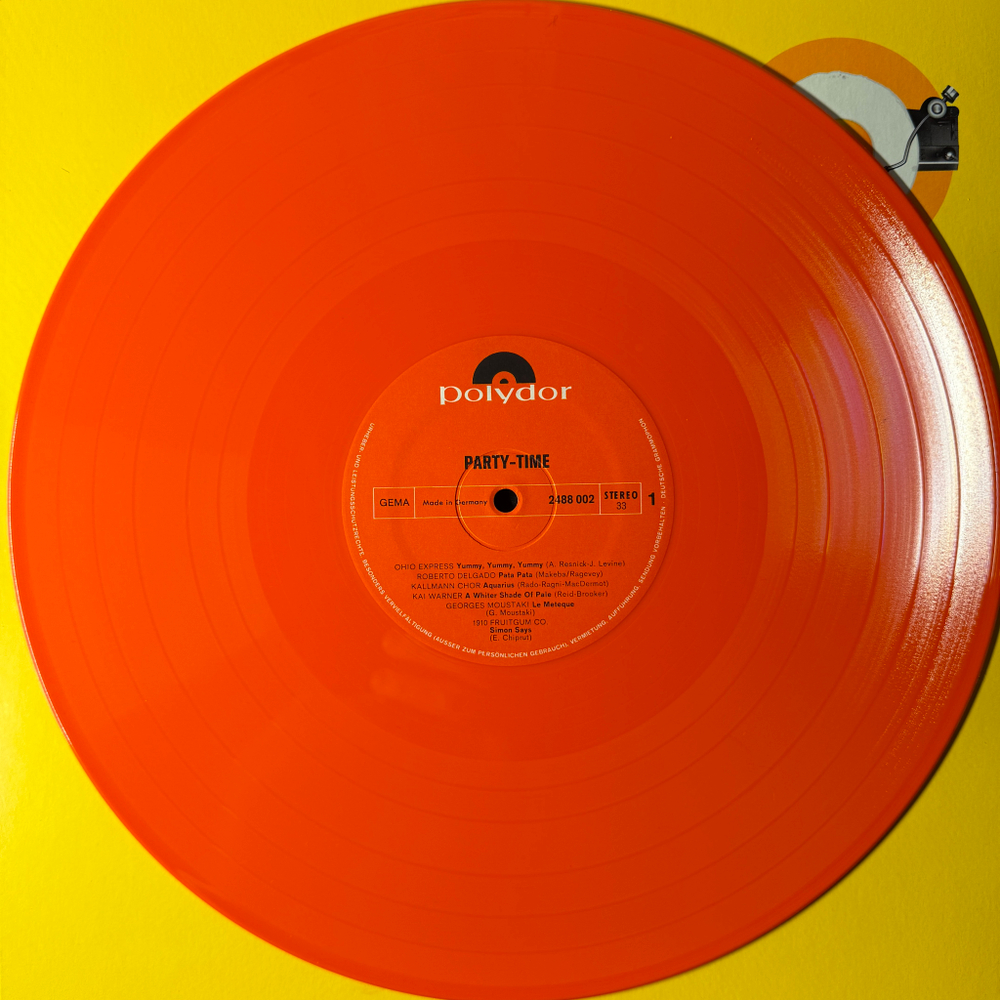 Сборник Party-Time 3LP (Германия) Black/Red/ Green