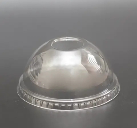 Крышка Complement прозрачная 275/350/420/500мл PET d-92 мм купольная без отверстия