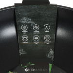 Сковорода-вок алюминий, 30 см, антиприг, Daniks, чер, WOK309-BLK