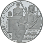 ИТАЛИЯ, 2022, 5 ЕВРО [СЕРЕБРО]