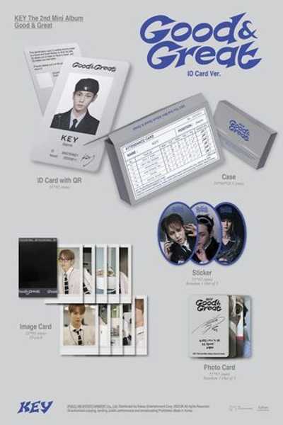 KEY SHINee - Good & Great [ID Card Ver.]