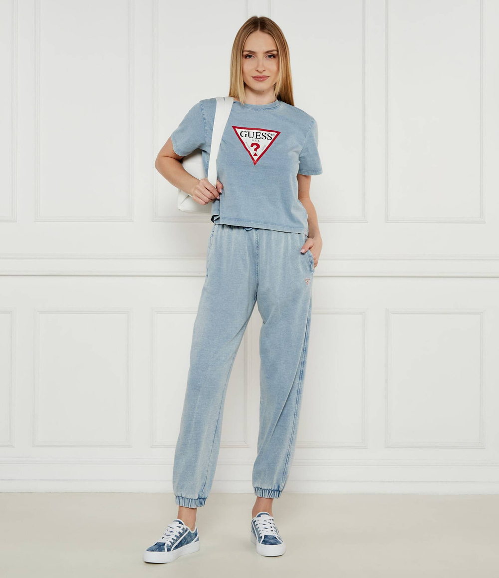 Спортивные штаны Guess Jeans - голубой(W5GB32 KCTJ1)