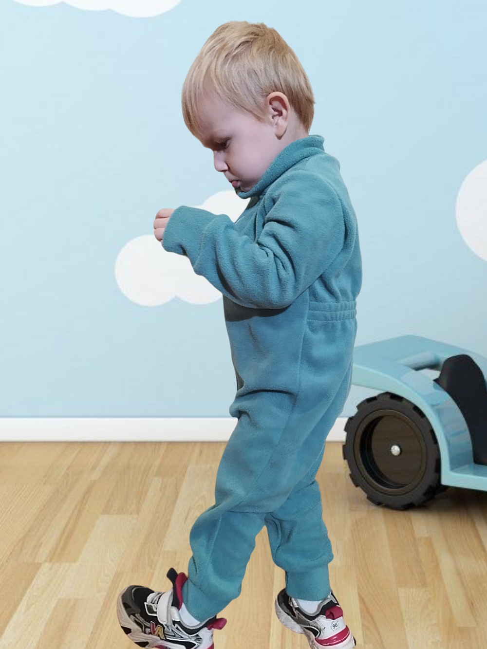 1141 Комбинезон детский флис арктик (60-116)