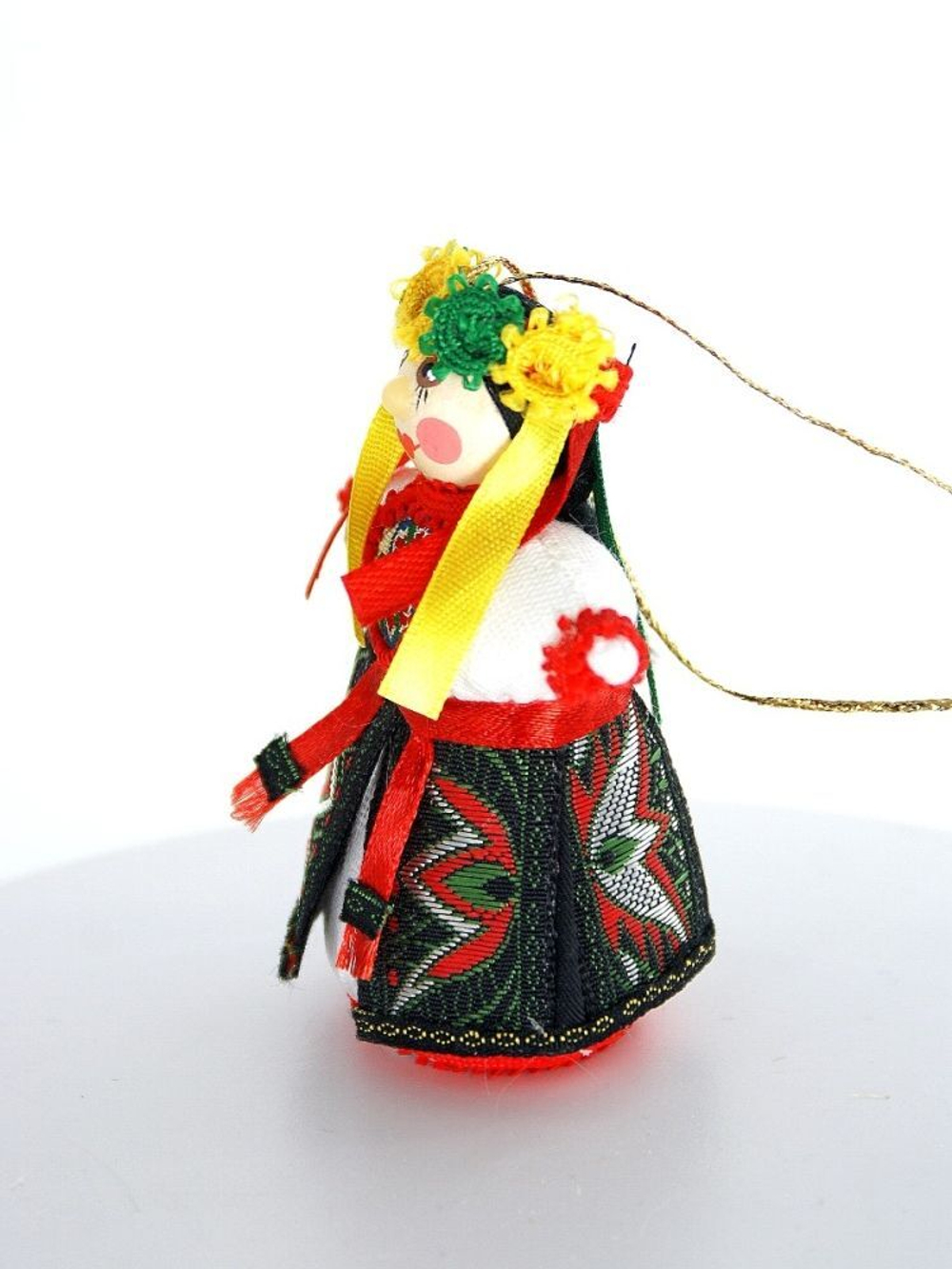 Кукла-подвеска сувенирная Потешного промысла в украинском костюме