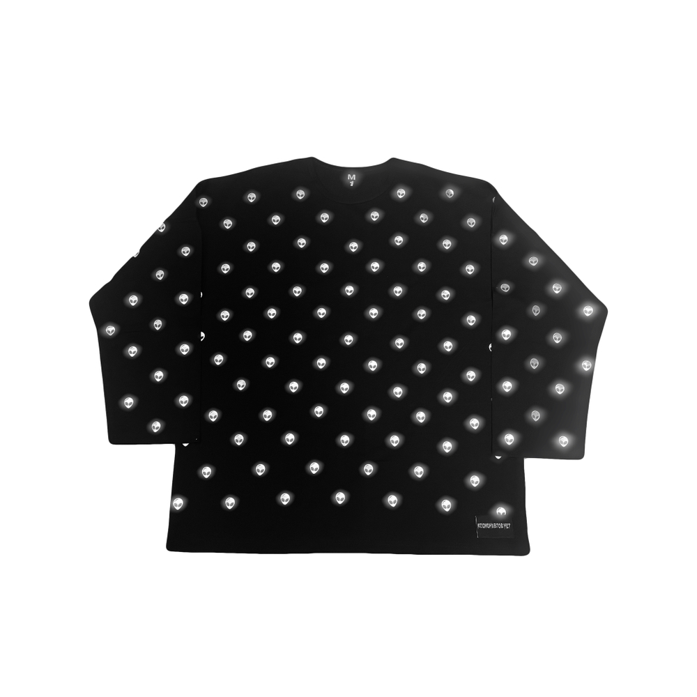 Лонгслив "Серебро" black