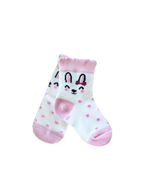 Носочки Зайка pink