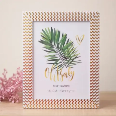 Фоторамка 15*20см «Неаполь» золото, пластик