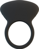 Перезаряжаемое эрекционное кольцо LX4+ с вибрацией (Цвет: черный)