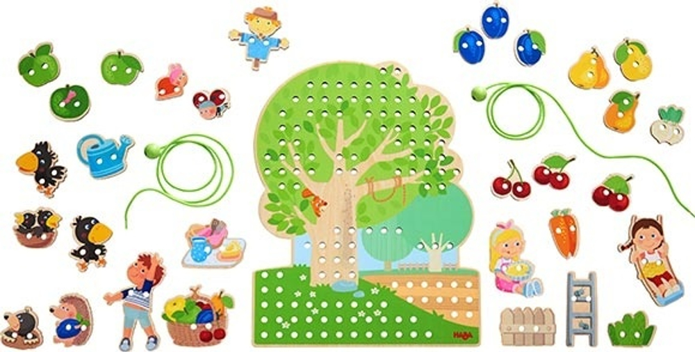 Fädelspiel Obstgarten - Фруктовый сад