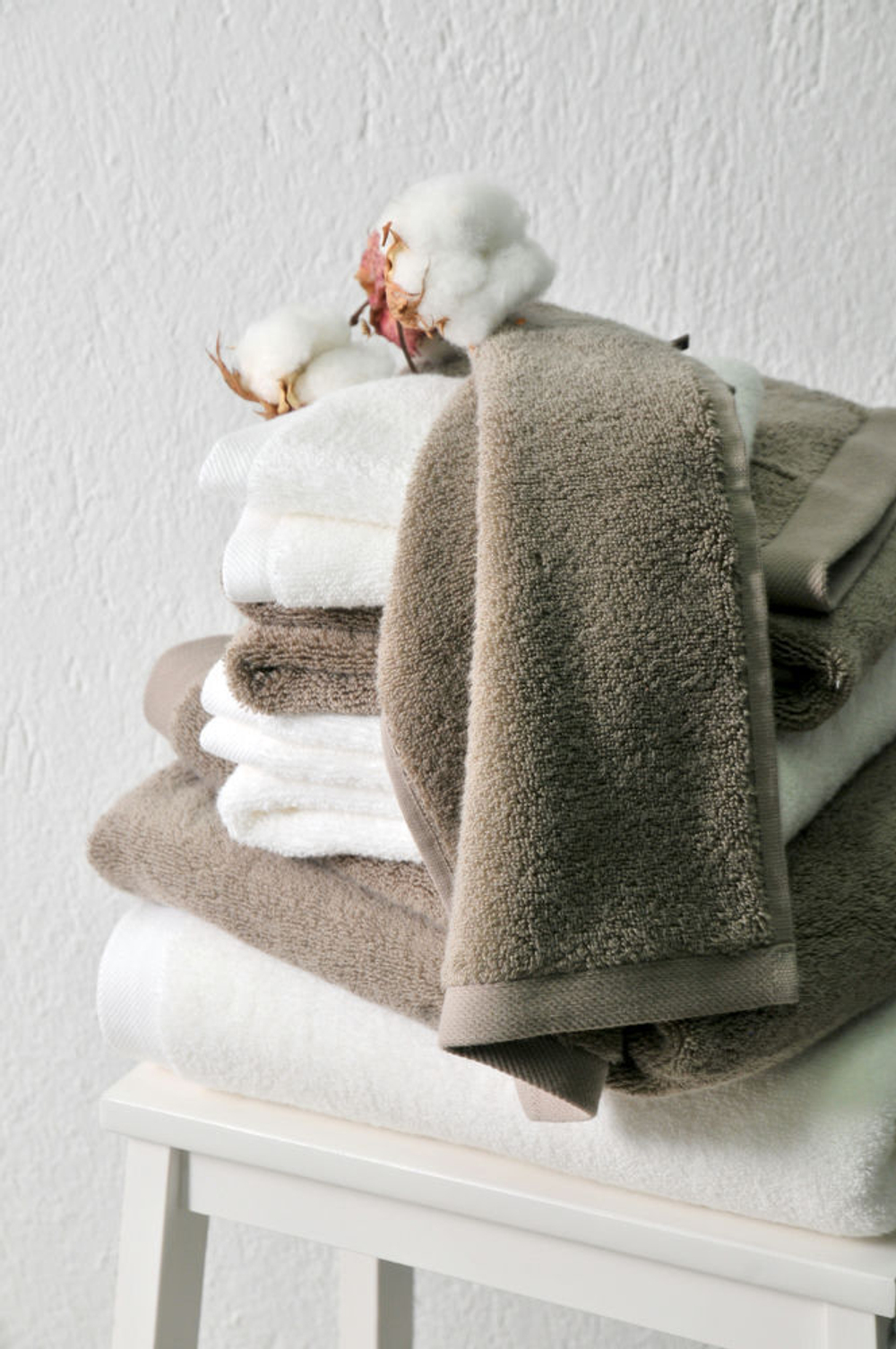 Полотенце 30х40 Hamam Shine белое