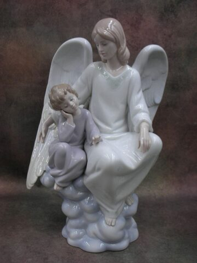 Статуэтка. Фарфор. Ангел Небесный ученик. Lladro. Испания