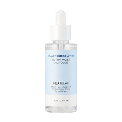 NEXTBEAU Сыворотка с гиалуроновой кислотой увлажняющая - Hyaluronic solution moist ampoule, 80мл