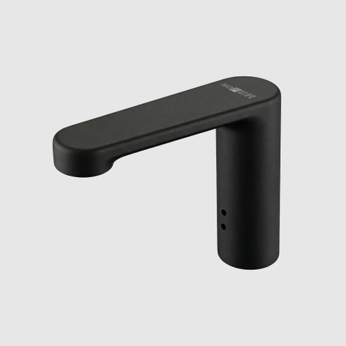 Кран сенсорный для раковины или столешницы LEED расход латунь NOFER 07260.LN чёрный