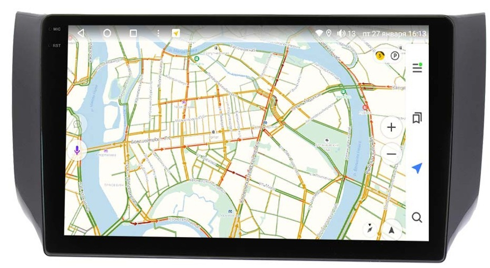 Магнитола для Nissan Sentra/Sylphy B17 2012-2023, Tiida 2015 - Vaycar VA51-1236-2K на Android 13, 8-ядер, 2K QLED, ТОП процессор, CarPlay, 4G SIM-слот