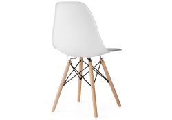 Пластиковый стул Eames PC-015 белый