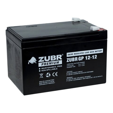Аккумулятор ZUBR GP12-12