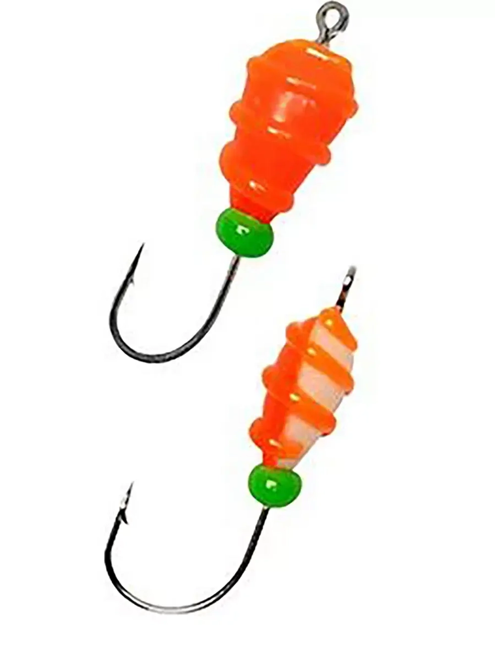 Мормышка фосфорная №07 P, 2 упк по 10 шт 0,14g