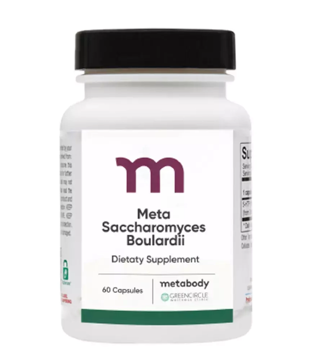 Meta Saccharomyces Boulardii (60 capsules).