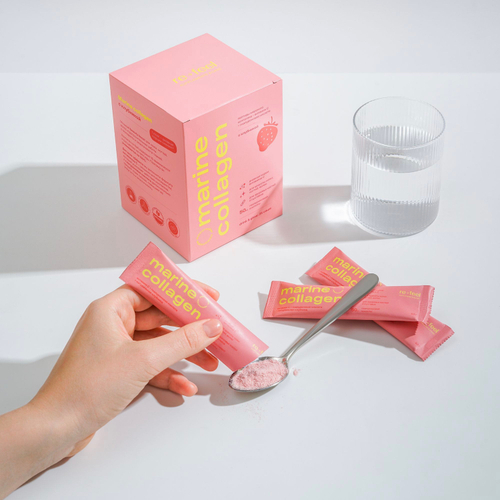 RE-FEEL  Морской коллаген с клубникой (стики 30 шт)