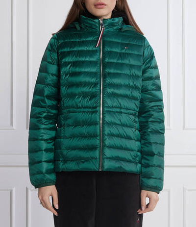 пуховая куртка feminine Tommy Hilfiger - зеленый(WW0WW37264)