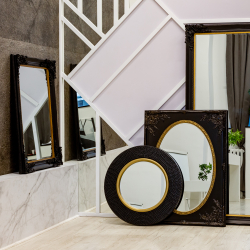 Зеркало настенное Объект мечты Зазеркалье Орели блэк OM-21052618