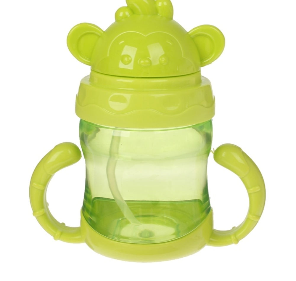 2793129 Поильник с трубочкой, 240 мл, от 9 мес., цвета МИКС