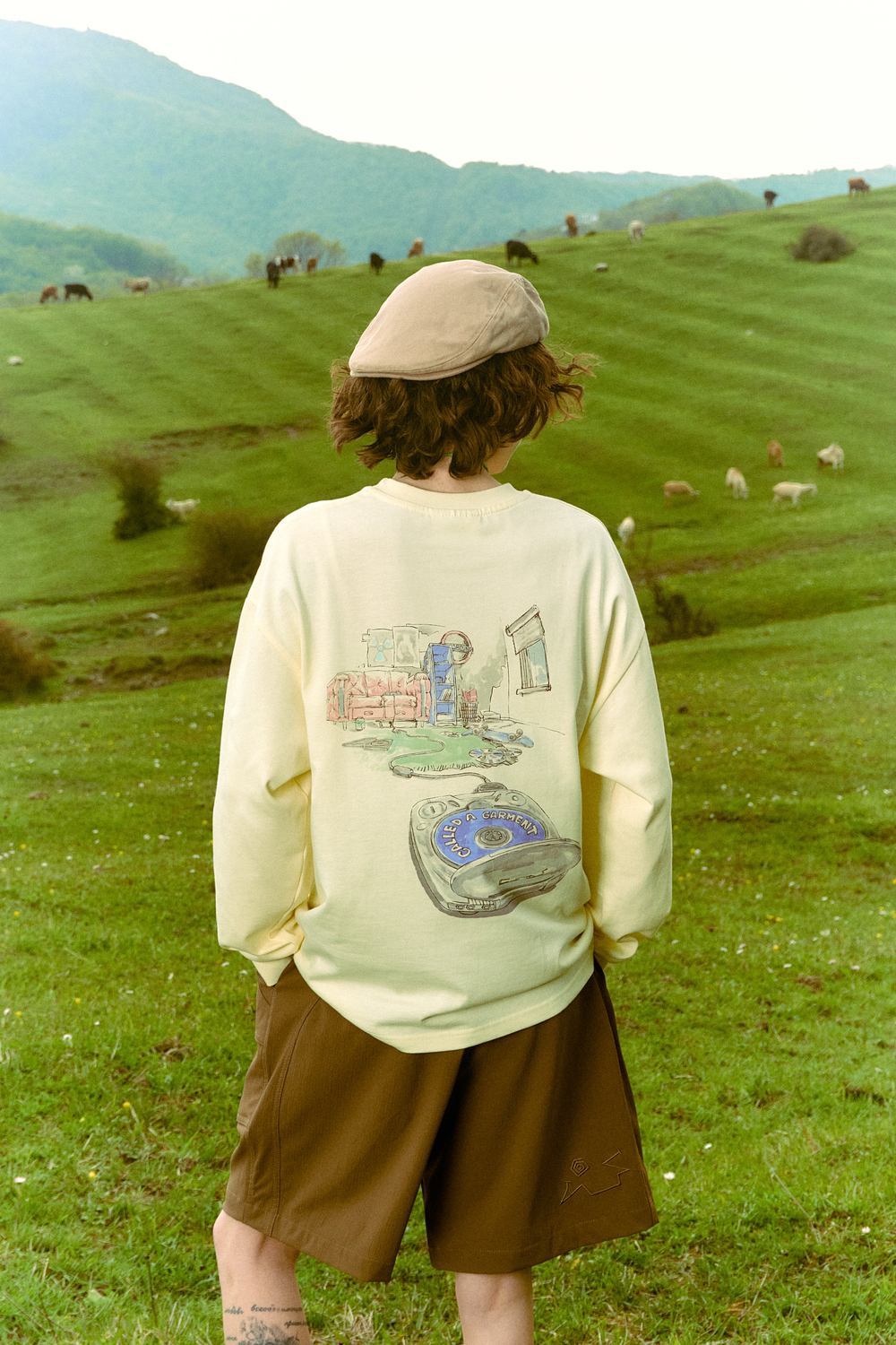 Лонгслив Called a Garment Sibling's Room Longsleeve "Butter"