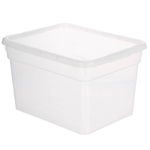 Ящик для хранения с крышкой 5л BASIC, полипропилен, 25х19х16см
