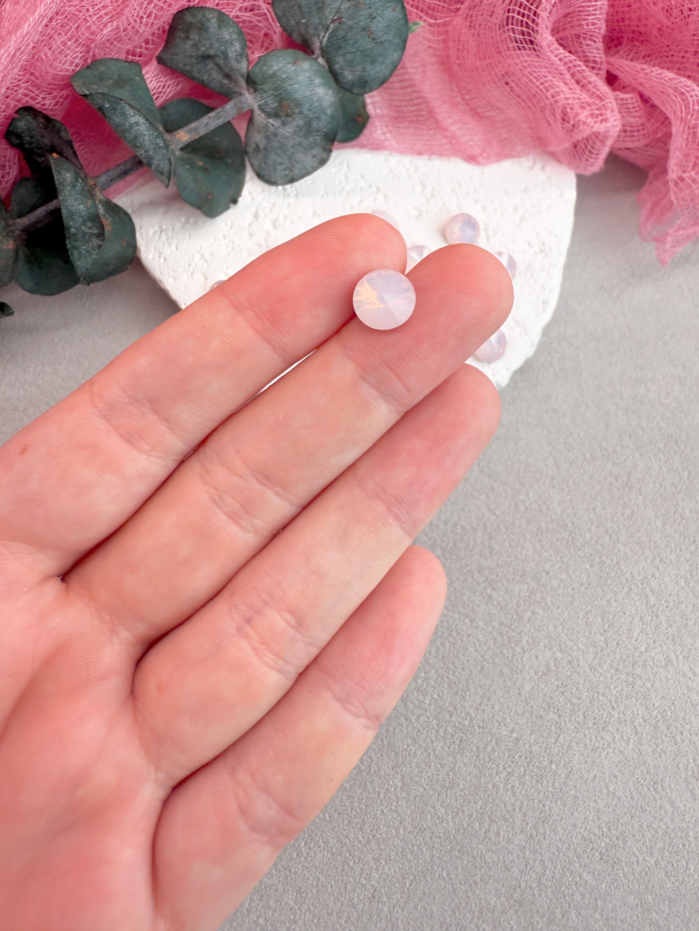 Риволь Rivoli 8 мм, Rose opal