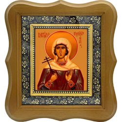 Виктория Кулузская святая мученица. Икона на холсте.