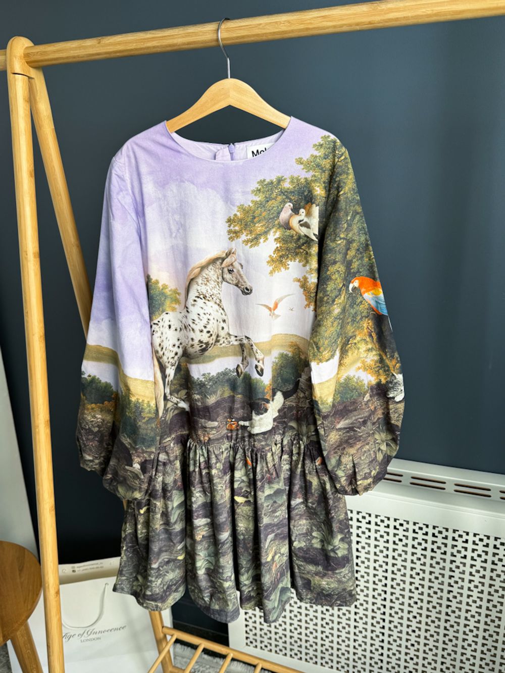 Новое хлопковое платье Molo, 152