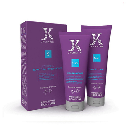 JKeratin Комплекс S.21+S.22 Шампунь+Кондиционер