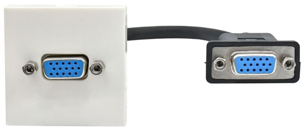 Розетка 2мод. VGA M/M РКМ-20-20-П бел. PRIMER IEK PR-KK40D-RV-0-2-K01 Розетка 2мод. VGA M/M РКМ-20-20-П бел. PRIMER IEK PR-KK40D-RV-0-2-K01