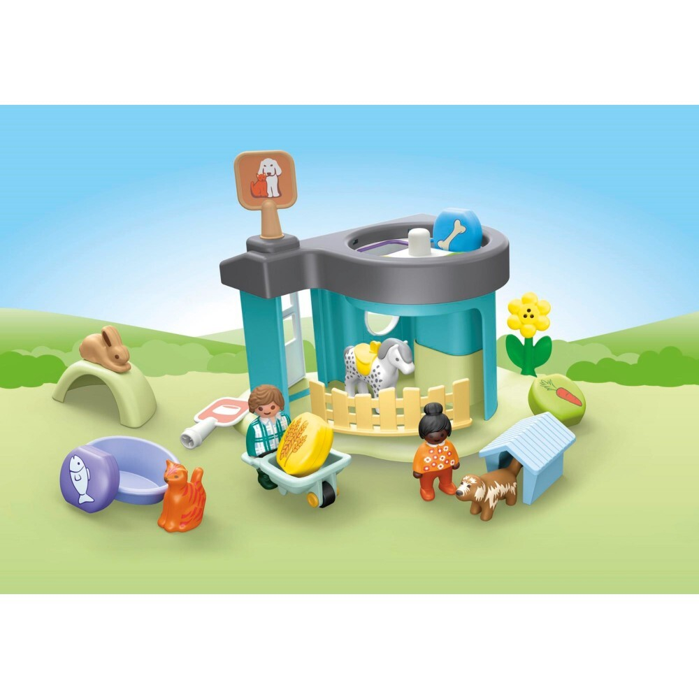 Playmobil - Юношеский отель для животных с дозатором корма 71690 / артикул   71690  / GTIN 4008789716903
