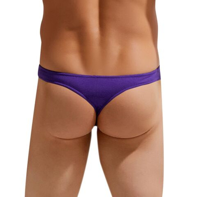 Хлопковые мужские трусы-тонги Colours of the Planet Thong (Размер: L) (Цвет: ярко-розовый)