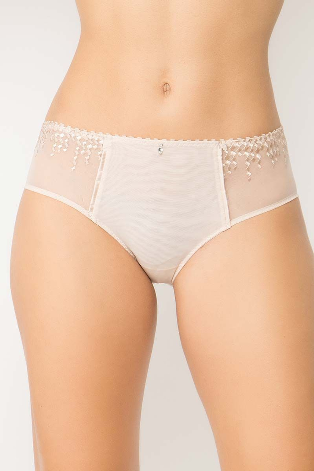 Трусы-шорты Jane с полупрозрачными вставками по бокам (Размер: 46) (Цвет: фиолетовый)