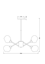 Люстра Freya FR5159PL-06N